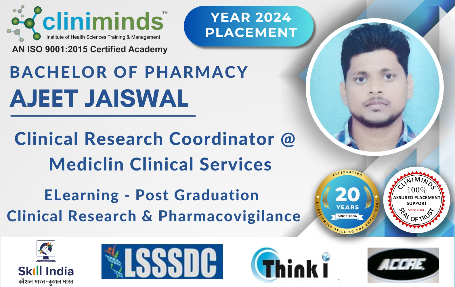 Cliniminds Drug Regulatory Affairs Placements